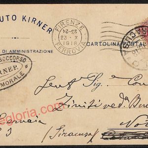 ae6663 - CARTOLINA D'EPOCA - Firenze Città - Istituto Kirner