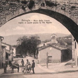 ab8941 - CARTOLINA  D'EPOCA - Perugia Città - Arco della Conca