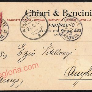 ae6680 - CARTOLINA D'EPOCA - Firenze Città - Chiari Bencini