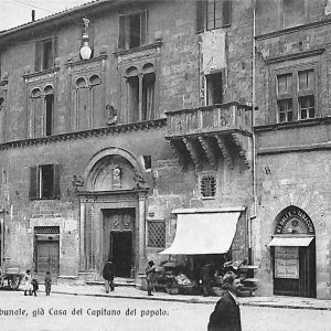 ab8954 - CARTOLINA  D'EPOCA - Perugia Città - Casa del Capitano del Popolo