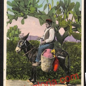 ah5246 - CARTOLINA D'EPOCA - Palermo Città - Costumi Siciliani