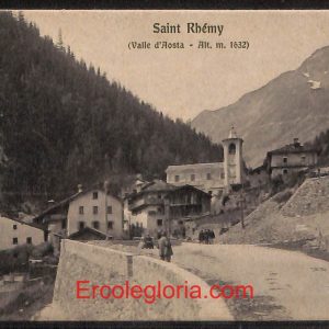 ad9983 - CARTOLINA  D'EPOCA - Aosta Provincia - Saint-Rhémy