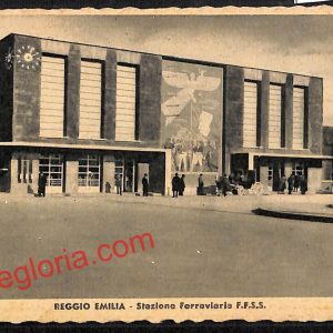 ah9777 - CARTOLINA D'EPOCA - Reggio Emilia Città - Stazione Ferroviaria