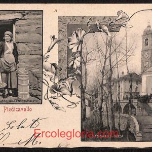 ae1891 - CARTOLINA  D'EPOCA - Biella Provincia - Piedicavallo