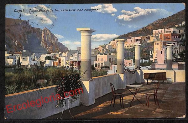 ah3807 - CARTOLINA D'EPOCA - Napoli  Provincia - Capri