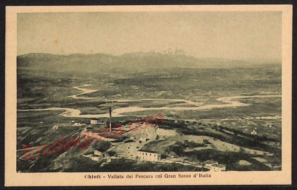 ae4953 - CARTOLINA D'EPOCA - Chieti Città - Panorama