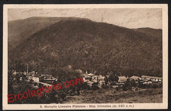 ah8815 - CARTOLINA D'EPOCA - Pistoia Provincia - San Marcello Pistoiese