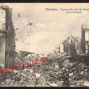 ag8454 - CARTOLINA D'EPOCA - Messina Città - Corso Garibaldi