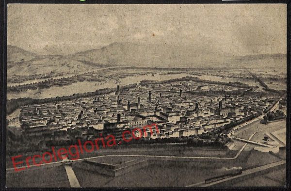ag6306 - CARTOLINA D'EPOCA - Lucca Città - Panorama