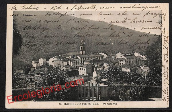 ah8816 - CARTOLINA D'EPOCA - Pistoia Provincia - San Marcello Pistoiese