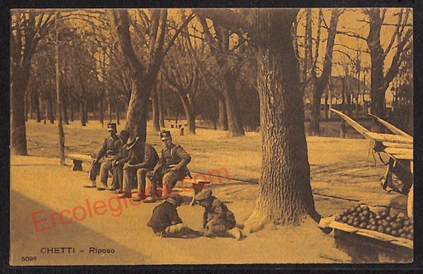ae4955 - CARTOLINA D'EPOCA - Chieti Città - Parco