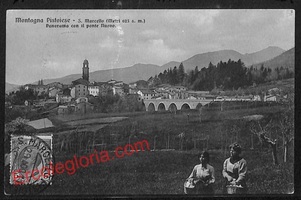 ah8820 - CARTOLINA D'EPOCA - Pistoia Provincia - San Marcello Pistoiese