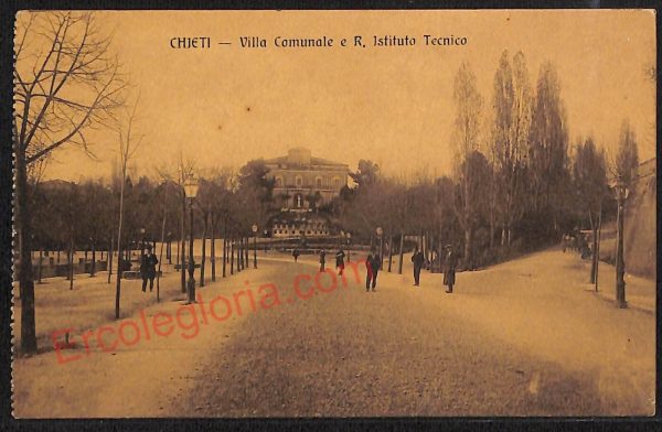 ae4957 - CARTOLINA D'EPOCA - Chieti Città - R. Istituto Tecnico
