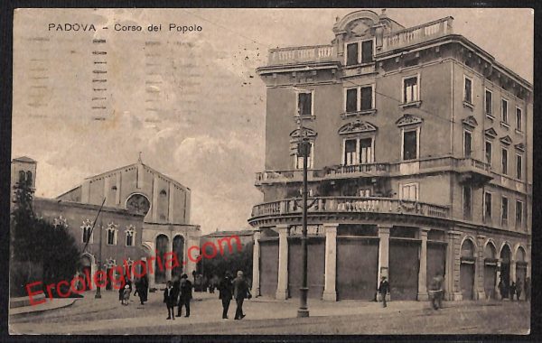 ah4255 - CARTOLINA D'EPOCA - Padova Città - Corso del Popolo