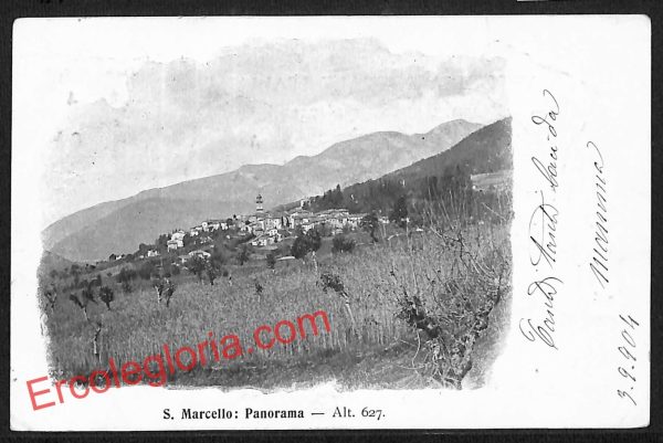 ah8823- CARTOLINA D'EPOCA - Pistoia Provincia - San Marcello Pistoiese