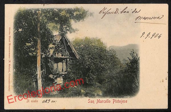 ah8824 - CARTOLINA D'EPOCA - Pistoia Provincia - San Marcello Pistoiese