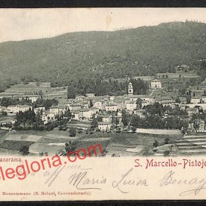 ah8825 - CARTOLINA D'EPOCA - Pistoia Provincia - San Marcello Pistoiese