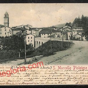 ah8826 - CARTOLINA D'EPOCA - Pistoia Provincia - San Marcello Pistoiese