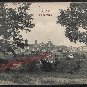 ae4961 - CARTOLINA D'EPOCA - Chieti Città - Panorama