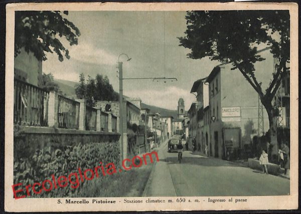 ah8831 - CARTOLINA D'EPOCA - Pistoia Provincia - San Marcello Pistoiese