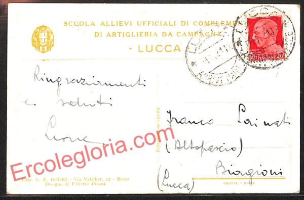 ag6315  - CARTOLINA D'EPOCA - Lucca Città - immagine 2
