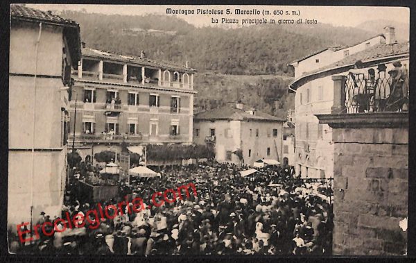 ah8835 - CARTOLINA D'EPOCA - Pistoia Provincia - San Marcello Pistoiese