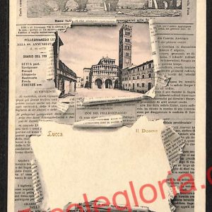 ag6325  - CARTOLINA D'EPOCA - Lucca Città - Il Duomo