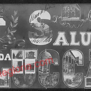 ag6330  - CARTOLINA D'EPOCA - Lucca Città