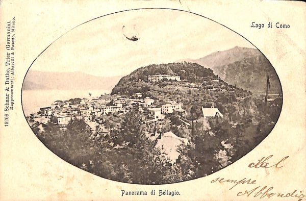 ab6319 - CARTOLINA  D'EPOCA - Como Provincia : LAGO DI COMO