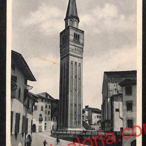 ah8839 - CARTOLINA D'EPOCA - Pordenone Città - Campanile  Monumentale