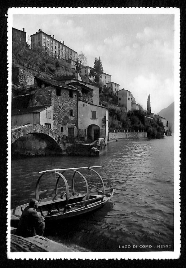 ab6321 - CARTOLINA  D'EPOCA - Como Provincia : LAGO DI COMO
