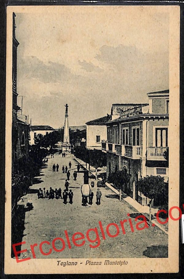 ai4673 - CARTOLINA D'EPOCA - Salerno Provincia - Teggiano