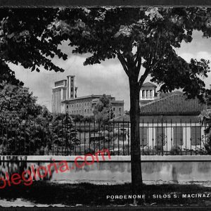 ah8847 - CARTOLINA D'EPOCA - Pordenone Città - Silos San Macinazione