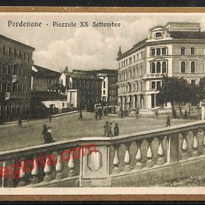 ah8848 - CARTOLINA D'EPOCA - Pordenone Città - Piazzale XX Settembre