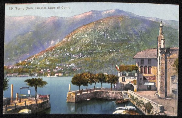 ab6326 - CARTOLINA  D'EPOCA - Como Provincia : LAGO DI COMO
