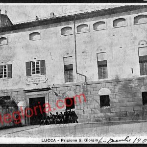 ag6350  - CARTOLINA D'EPOCA - Lucca Città - Prigione S. Giorgio  1902