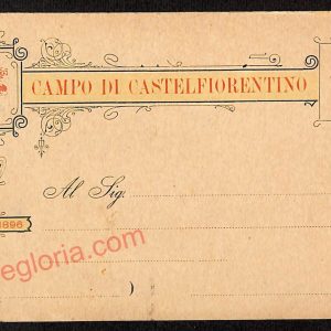 ae7490 - CARTOLINA D'EPOCA - Firenze Provincia - Castelfiorentino