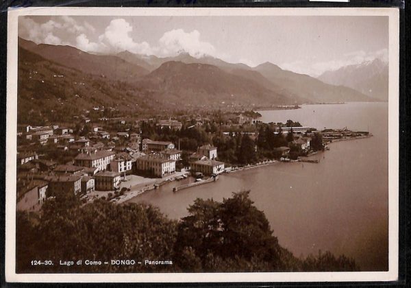 ab6338 - CARTOLINA  D'EPOCA - Como Provincia : LAGO DI COMO