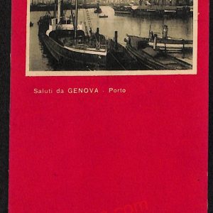 ag0841 - CARTOLINA D'EPOCA - Genova Città - Il Porto