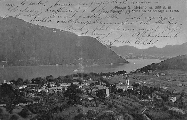 ab6339 - CARTOLINA  D'EPOCA - Como Provincia : LAGO DI COMO 1918