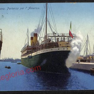 ag0843 - CARTOLINA D'EPOCA - Genova Città - Il Porto  1910