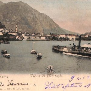 ab6340 - CARTOLINA  D'EPOCA - Como Provincia : LAGO DI COMO 1903