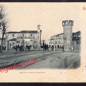 ah4257 - CARTOLINA D'EPOCA - Padova Città - Barriera Vittorio Emanuele