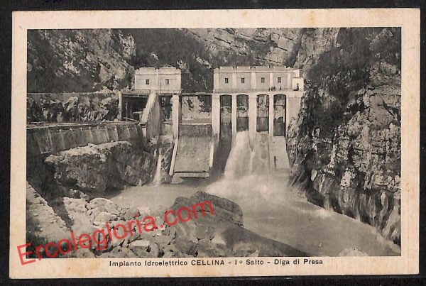 ah8874 - CARTOLINA D'EPOCA - Pordenone Provincia - Cellina
