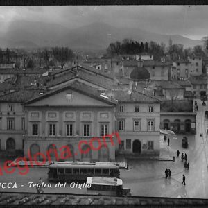 ag6362 - CARTOLINA D'EPOCA - Lucca Città - Teatro del Giglio