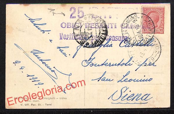 ah8875 - CARTOLINA D'EPOCA - Pordenone Provincia - Chions - immagine 2