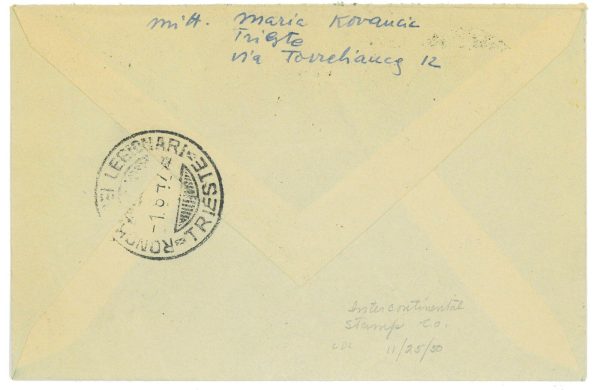 P2657 - ITALIA AMG-VG , LETTERA PER RONCHI DEI LEGIONARI, 30.7.47 - immagine 2
