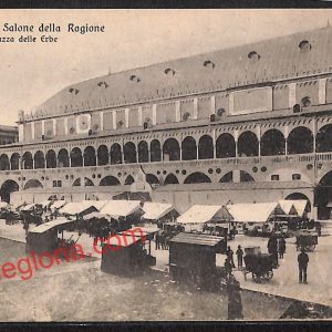 ah4266 - CARTOLINA D'EPOCA - Padova Città - Salone della Ragione