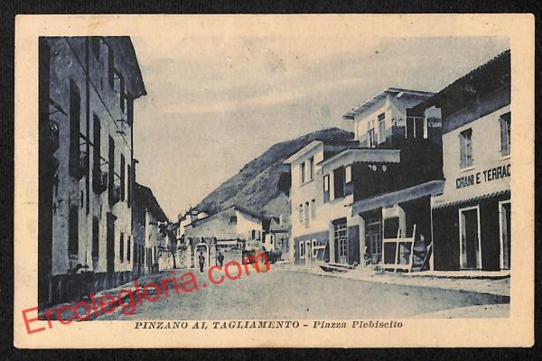 ah8878 - CARTOLINA D'EPOCA - Pordenone Provincia - Pinzano al Tagliamento