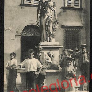 ag6373 - CARTOLINA D'EPOCA - Lucca Città - Fontana in Piazza S. Salvatore